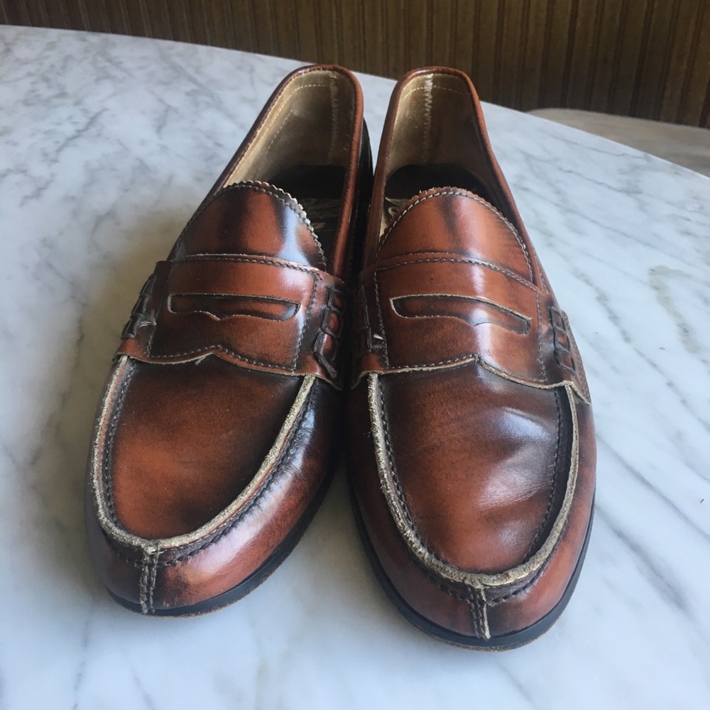 Bata- Italian Leather Loafers